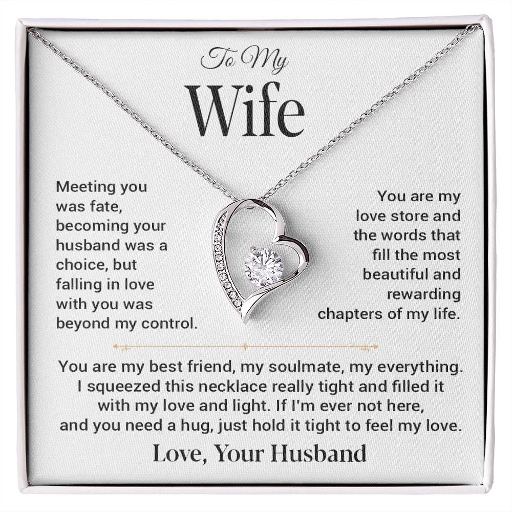 To My Wife Necklace, Gift For Wife, Anniversary Gift For Wife, Christmas Gift 21_11