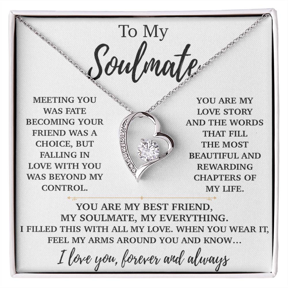 To My Soulmate Necklace, Birthday Gifts For Her, Christmas Gift For Soulmate 17_10