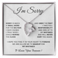 I'm Sorry Gift For Wife Necklace, Sorry Gift for Girlfriend, Forgiveness Gift For Her 24_5