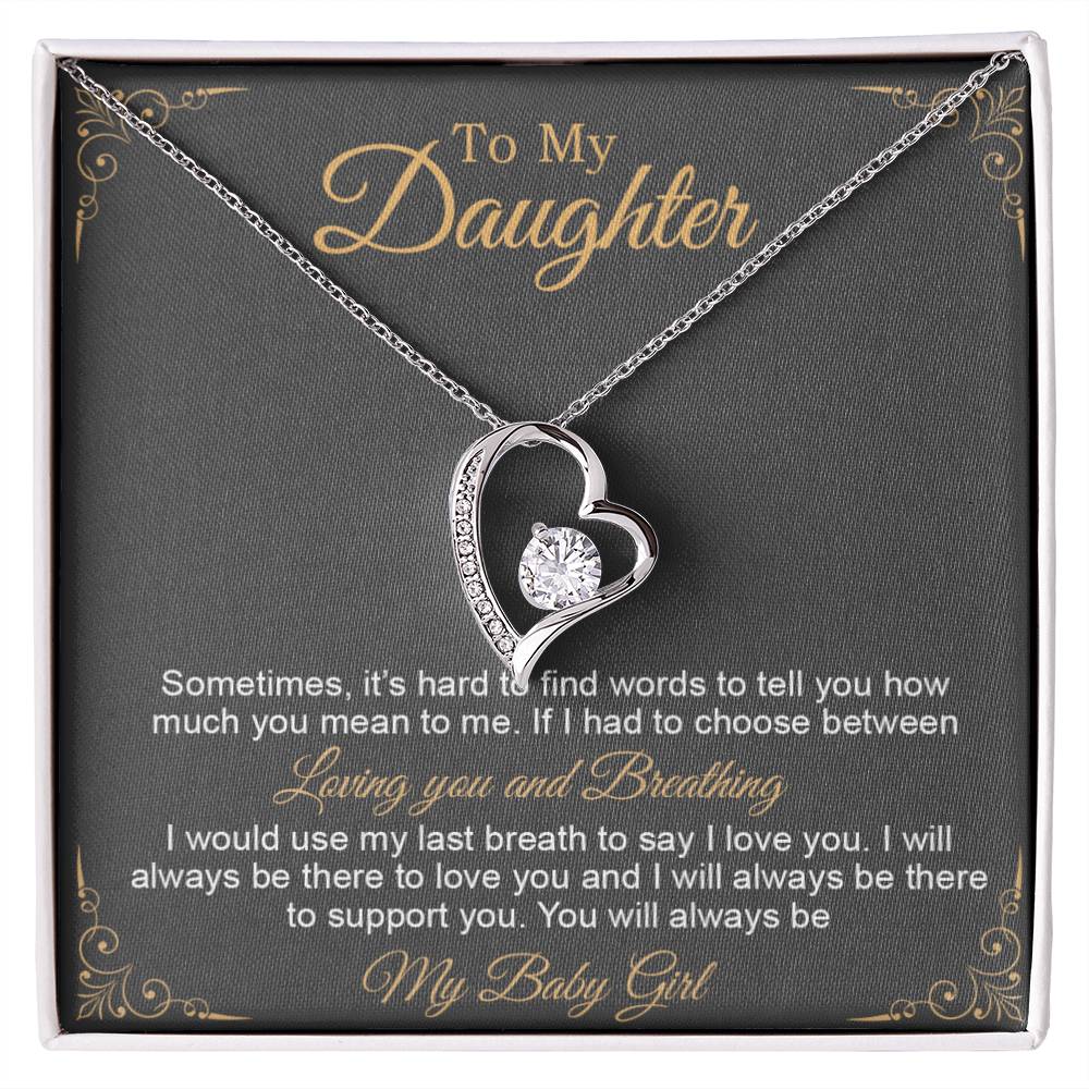 To My Daughter Necklace, Gift to My Daughter, Graduation Gift for Daughter