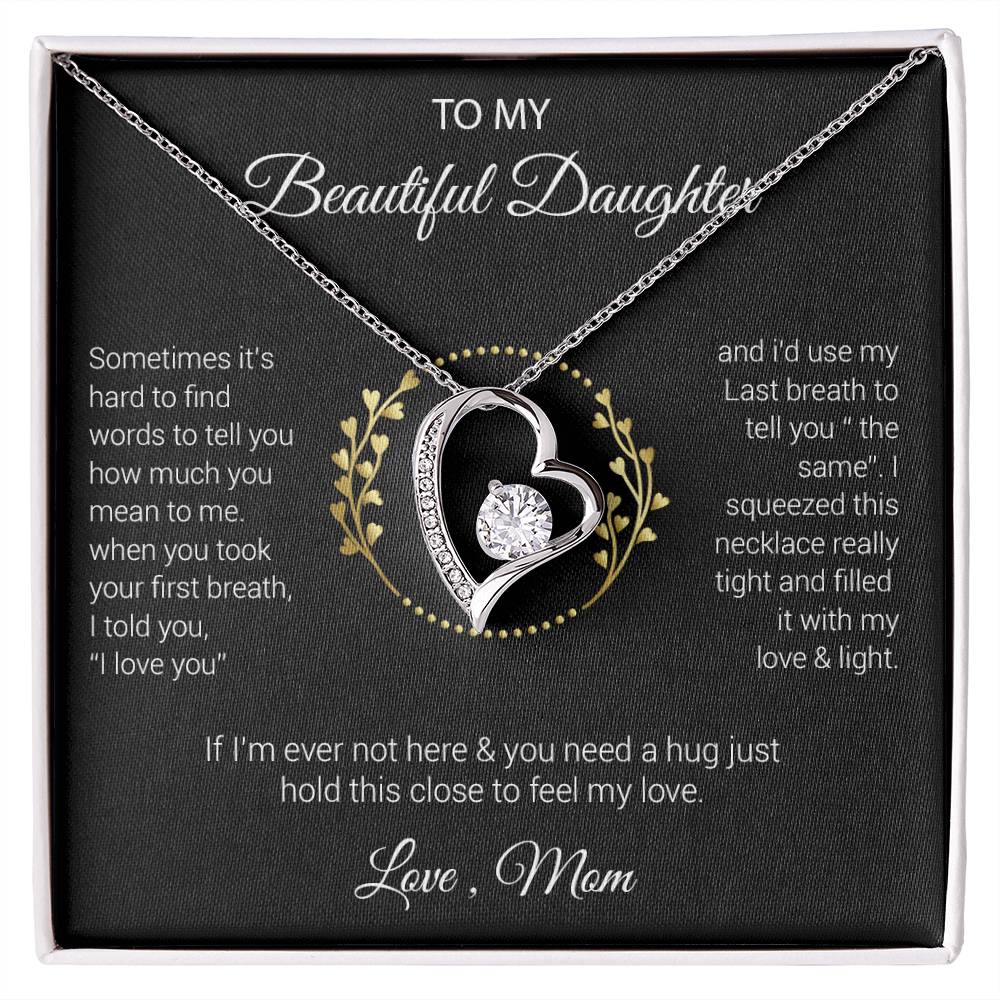 To My Beautiful Daughter Gift For Daughter From Mom, Daughters Birthday
