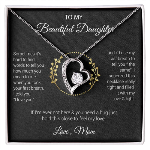 To My Beautiful Daughter Gift For Daughter From Mom, Daughters Birthday