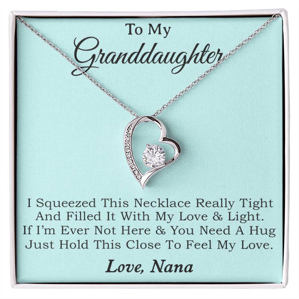 To My Granddaughter Necklace, Granddaughter Gift, Gifts for Granddaughters, Granddaughter Necklace 31_10