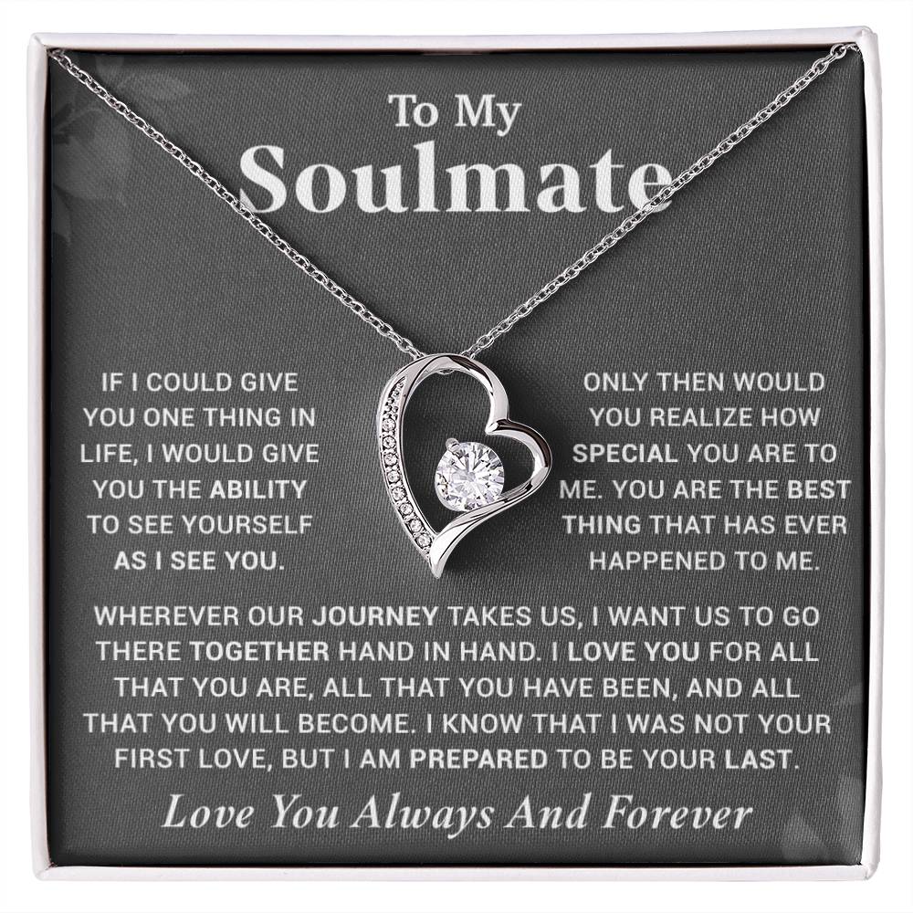 To My Soulmate Necklace Gift For Wife Girlfriend Birthday Anniversary Christmas 20_7_Gray