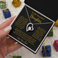 To My Daughter Necklace, Gift for Daughter from Dad, Father Daughter Necklace  6_5_Gold