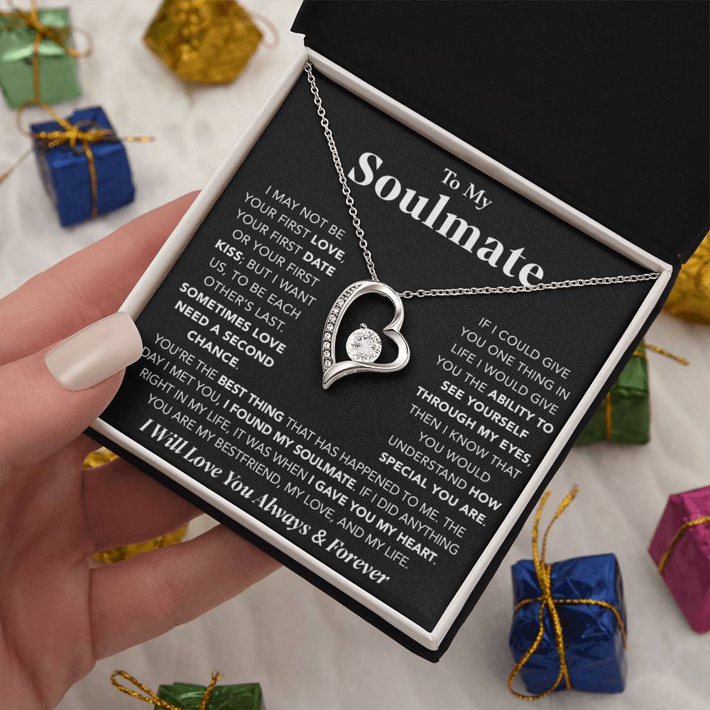 To My Soulmate Necklace Gift For Wife Girlfriend Birthday Anniversary Christmas 24_7