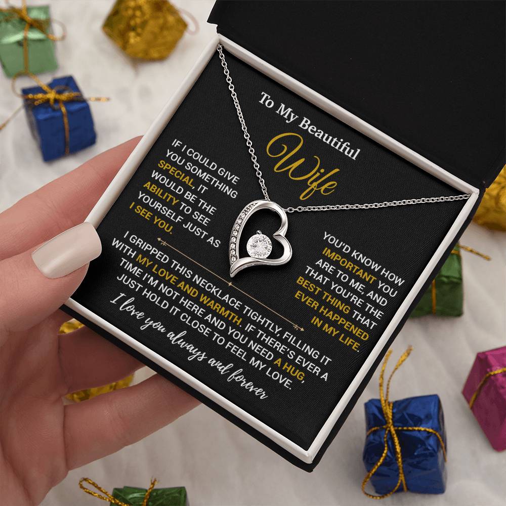To My Wife Necklace, Christmas Gifts For Women, Anniversary Gift For Wife 9_10