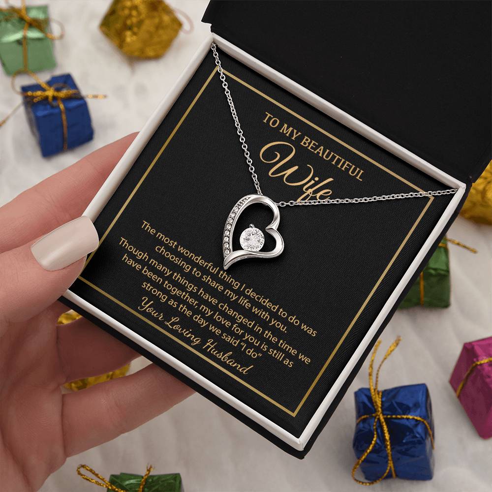 To My Wife Necklace, Christmas Gifts For Women, Anniversary Gift For Wife 4_12