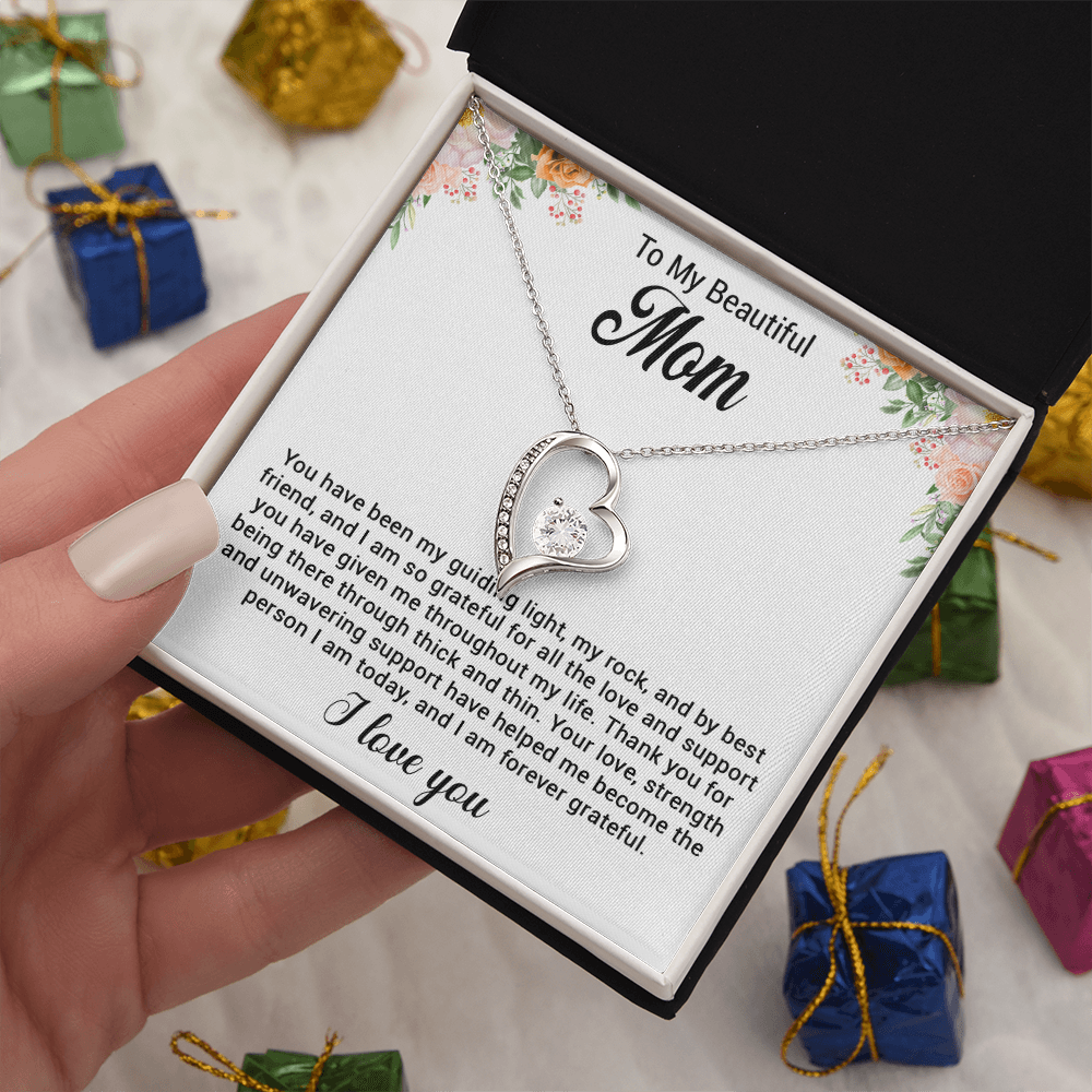 To My Mom Necklace, Mom Gift, Mom Mother's Day Gifts, Mom Gift From Son