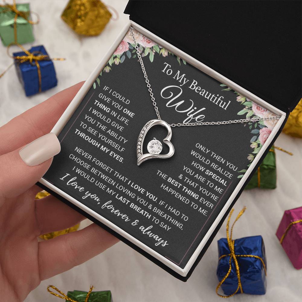 To My Wife Necklace, Christmas Gifts For Women, Anniversary Gift For Wife 10_11