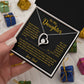 To My Daughter Necklace, Gift for Daughter from Dad, Father Daughter Necklace 2_6_Gold