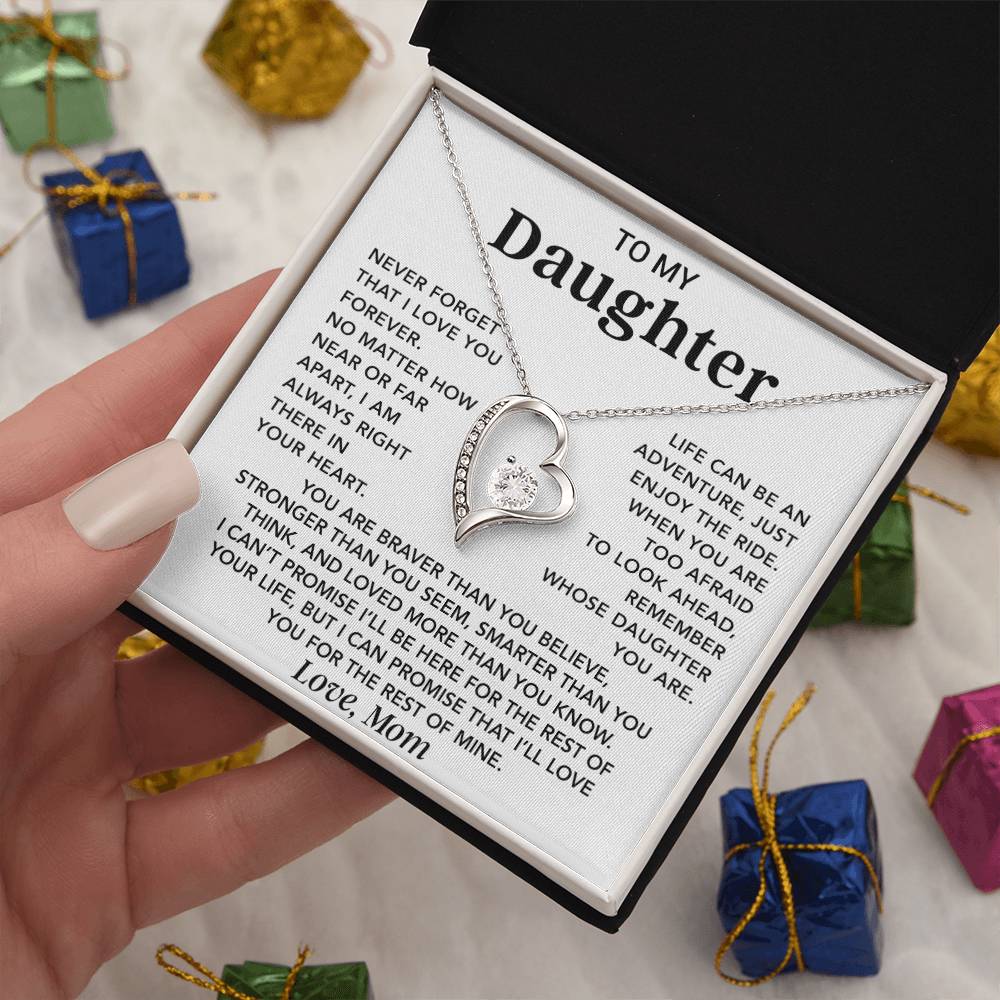 To My Daughter Necklace, Daughter Mother Necklace, Daughter Gift From Mom 16_8