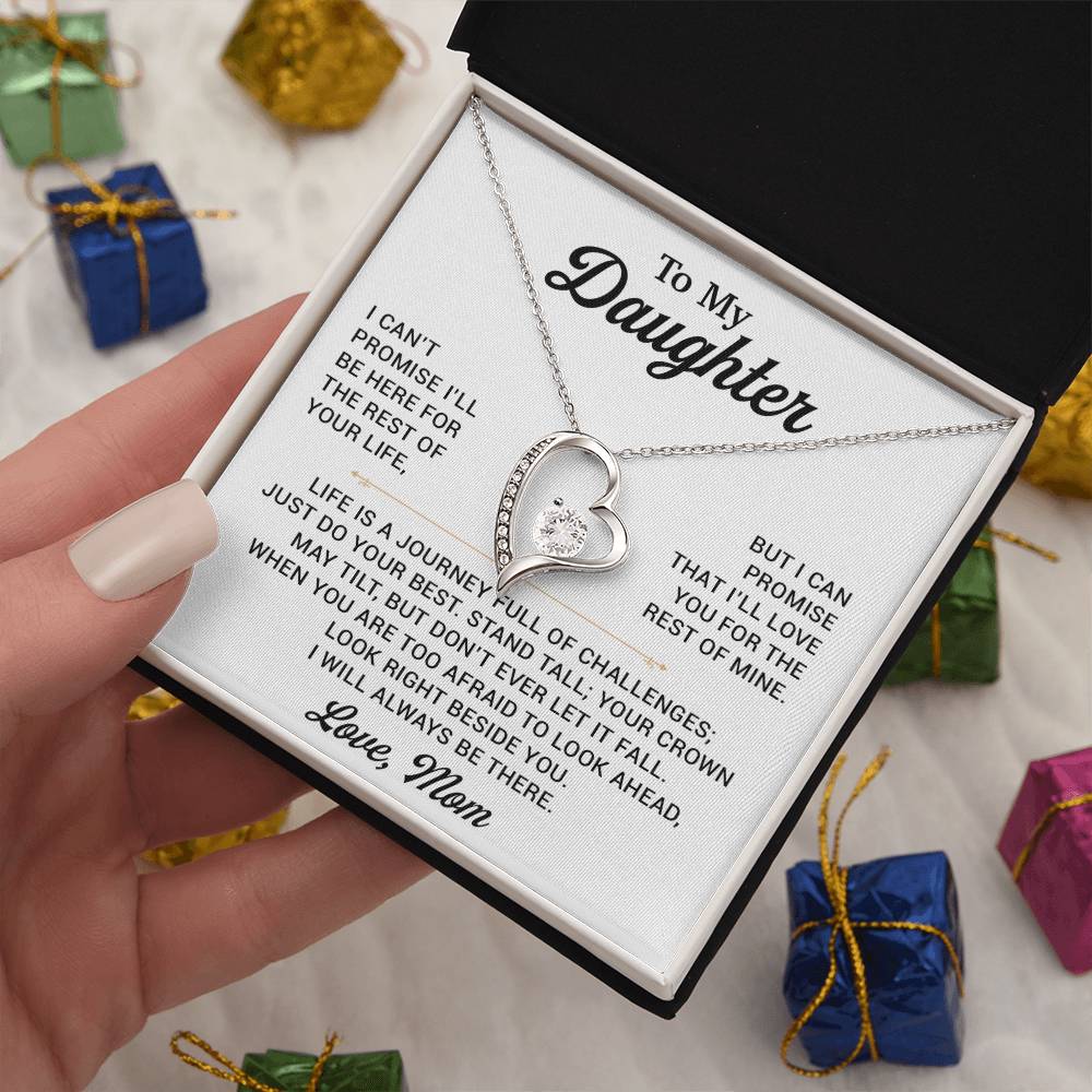 To My Daughter Necklace, Gift for Daughter from Mom, Mother Daughter Necklace 29_10