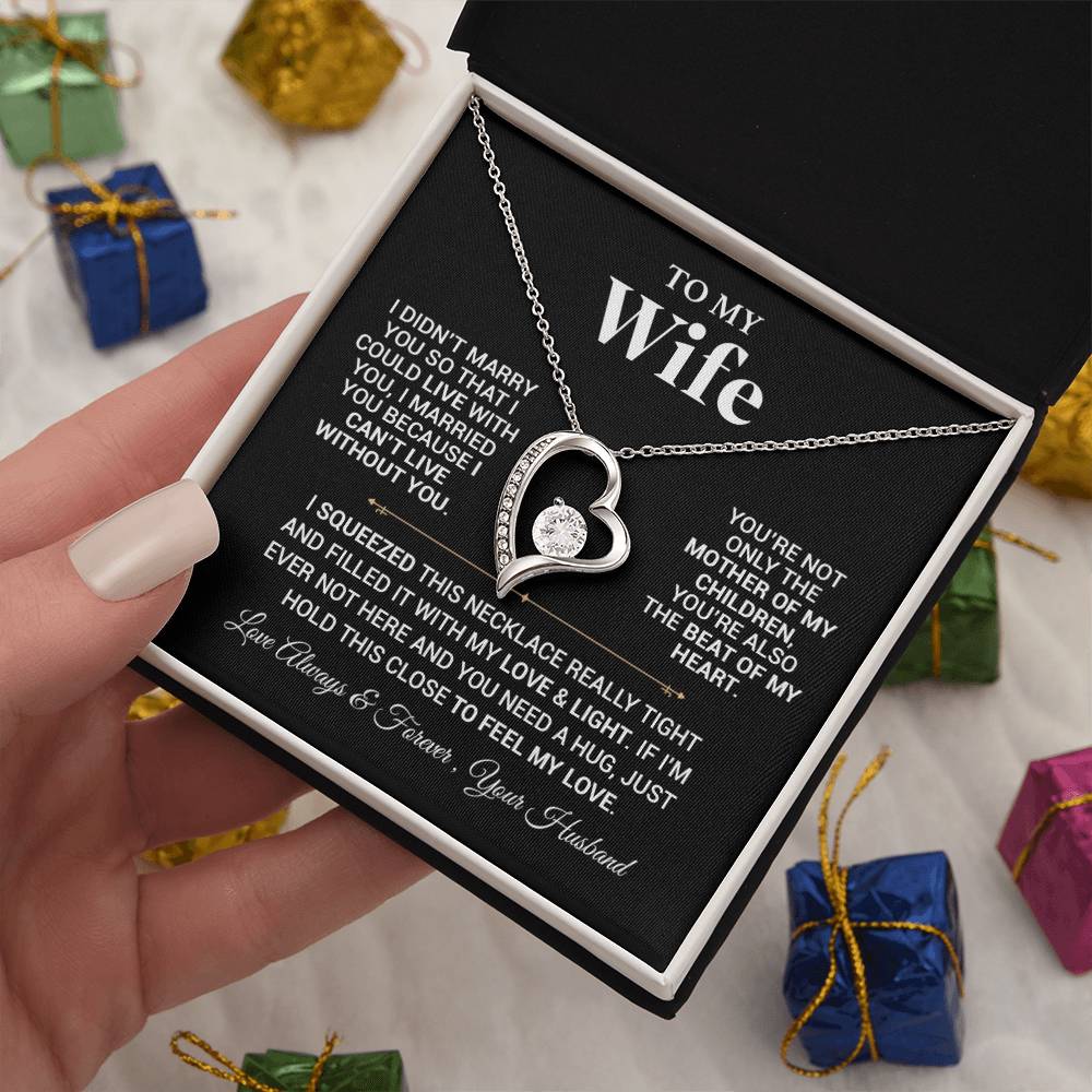 To My Wife Necklace, Christmas Gift For Wife, Christmas Gifts For Her, Wife Gift 18_7