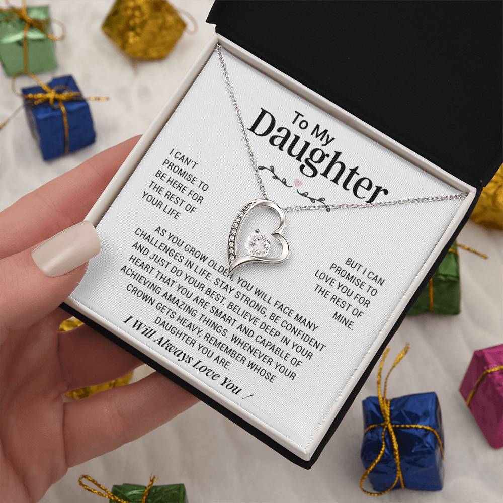 To My Daughter Necklace, Gift For Daughter From Dad, Daughter Father Necklace 4_12