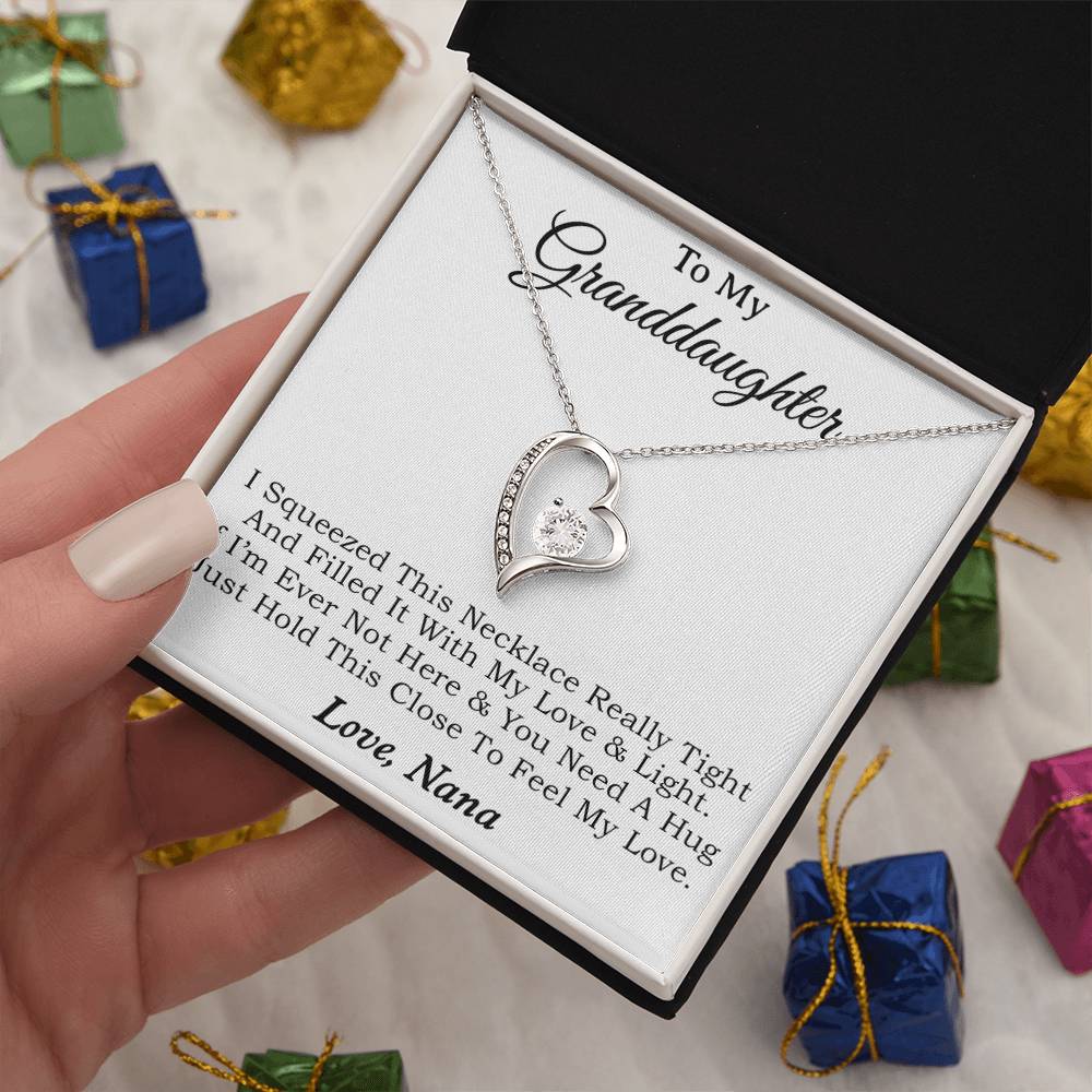 To My Granddaughter Necklace, Granddaughter Gift, Gifts for Granddaughters, Granddaughter Necklace 30_10