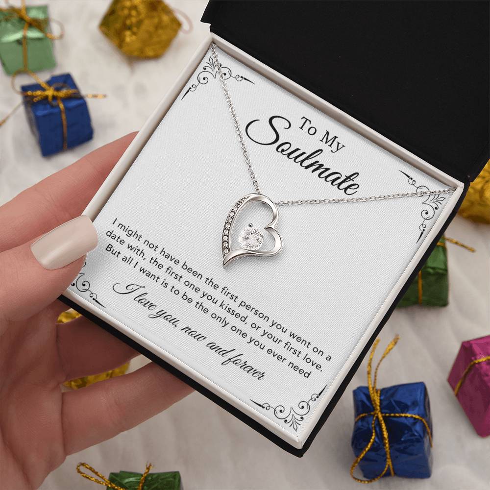 To My Soulmate Necklace, Gift For Her, Christmas Gift, Birthday Gift