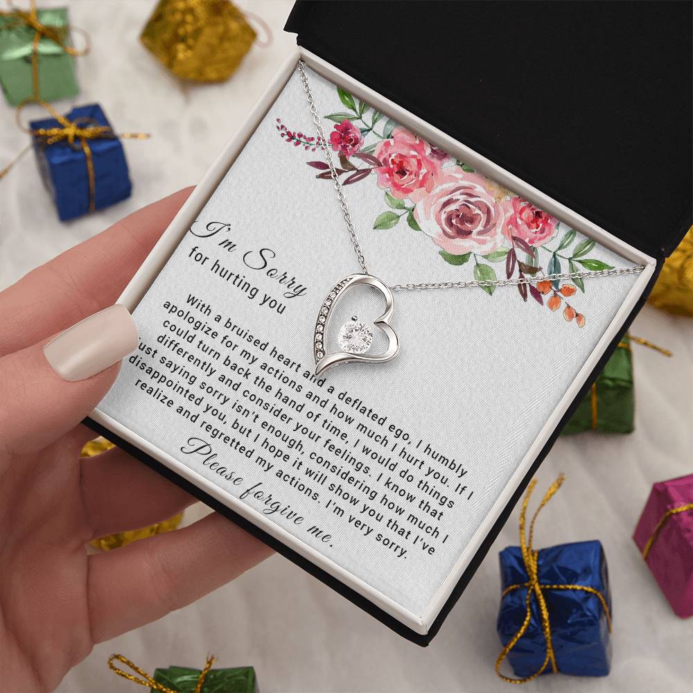 I'm Sorry Necklace Gifts, Apology Gifts For Her, Forgiveness Gift, Wife Gift 12_12