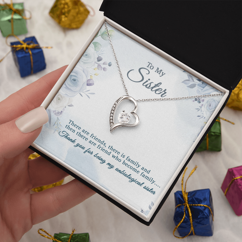 To My Sister Necklace, Brother to Sister, Birthday gift For Sister from Brother 12_6