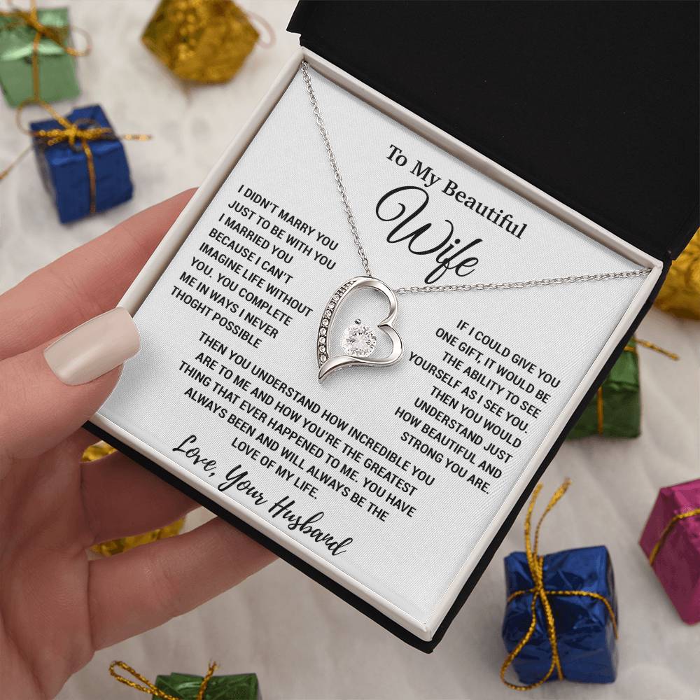 To My Wife Necklace, Christmas Gifts For Women, Anniversary Gift For Wife 8_11