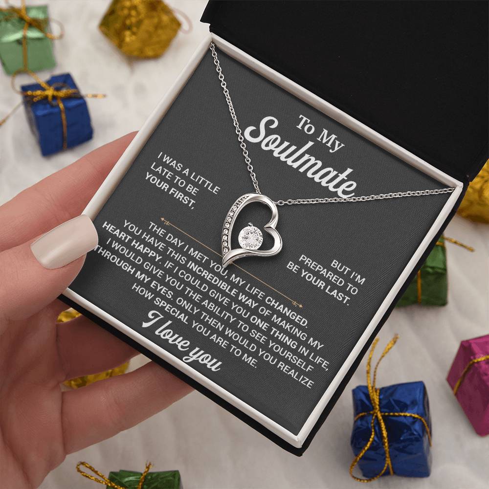 To My Soulmate Necklace, Soulmate Gift, Gift For Girlfriend, Christmas Gift 1_11