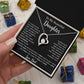 To My Daughter Necklace, Gift for Daughter from Dad, Father Daughter Necklace  4_5_Black