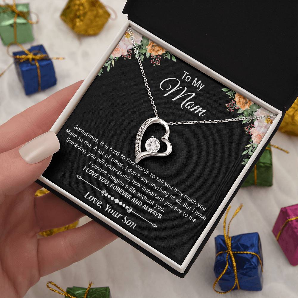 To My Mom Necklace, Mother's Day Gifts To Mom, Mom Gift From Daughter, Gifts for Mom from Son 6_3