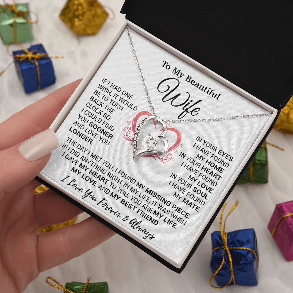 To My Wife Necklace, Christmas Gifts For Women, Anniversary Gift For Wife 12_11