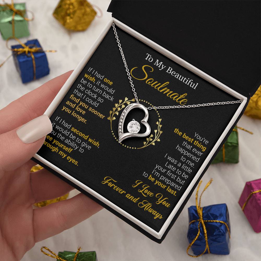 To My Soulmate Necklace, Gift For Soulmate, Anniversary Gift, Christmas Gift 22_11