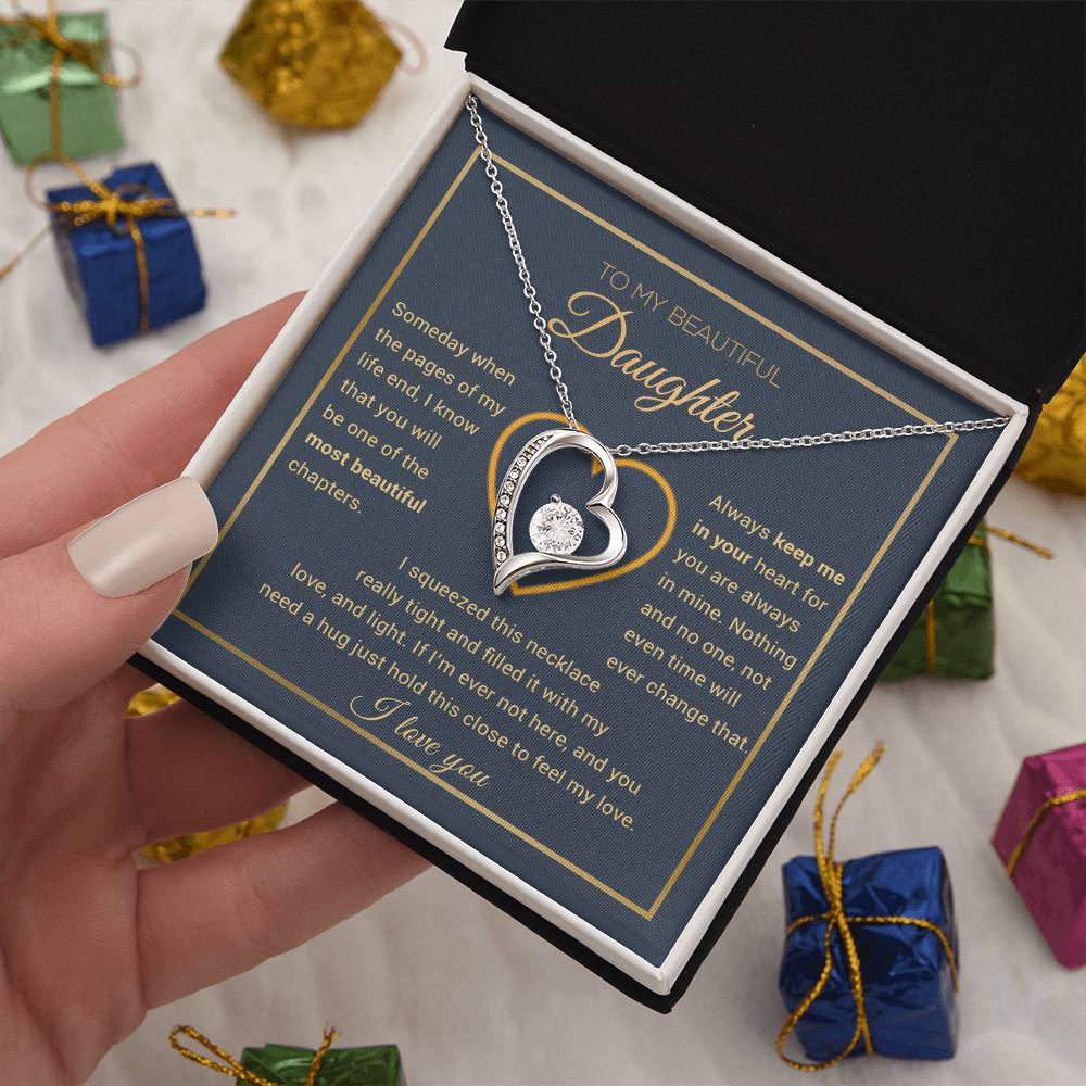 To My Daughter Necklace, Daughter Gift from Dad, Mom,Christmas Gift 13_11