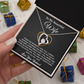 To My Wife Necklace, Gift For Wife, Anniversary Gift For Wife, Necklace For Wife 27_5_Black
