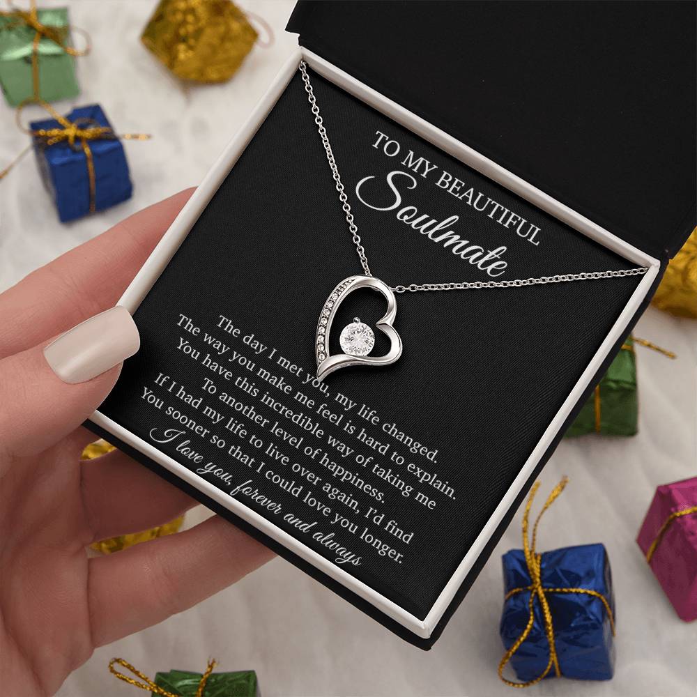 To My Soulmate Necklace Gift For Wife Girlfriend Birthday Anniversary Christmas 16_8
