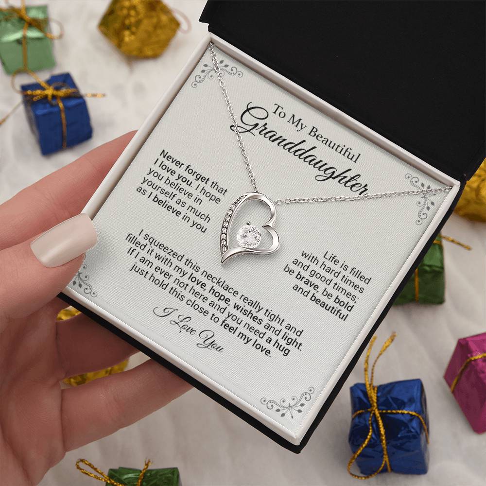 To My Granddaughter, Gift For Granddaughter, Granddaughter Gift from Grandma & Grandpa