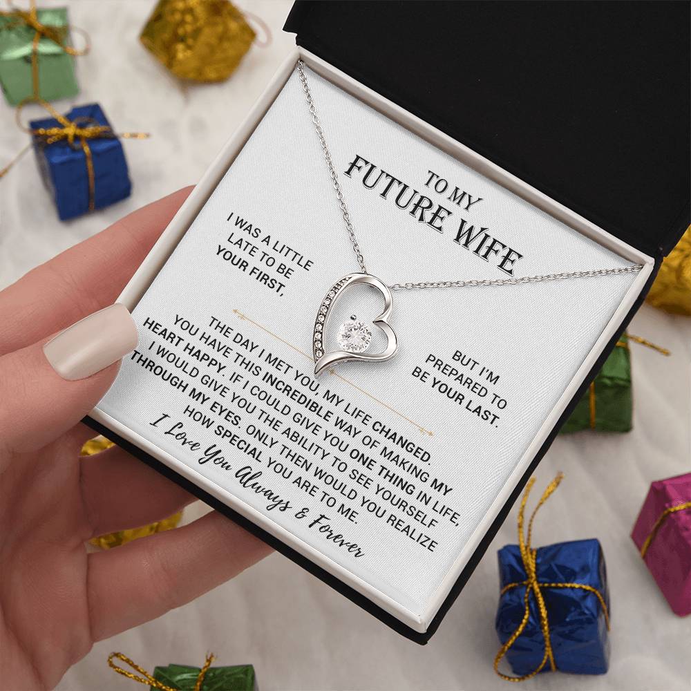 To My Future Wife Necklace, Anniversary Birthday Christmas Gift for Her 10_10