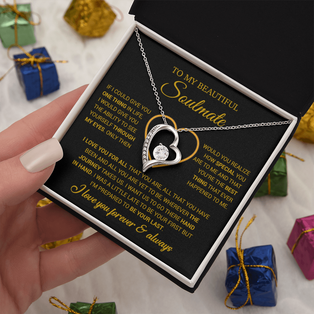 To My Soulmate Necklace, Gift For Wife From Husband, Valentiens Gift 22_12