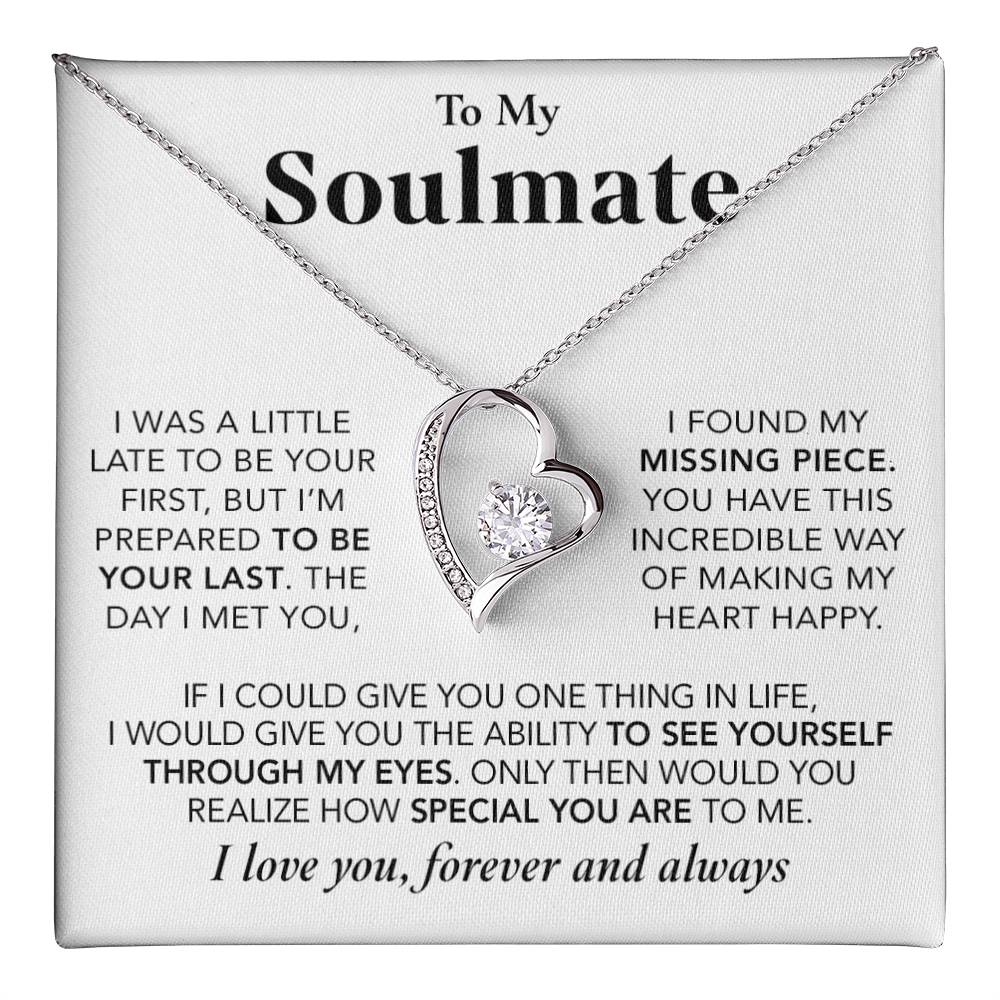 To My Soulmate Necklace Gift For Wife Girlfriend Birthday Anniversary Christmas 31_7