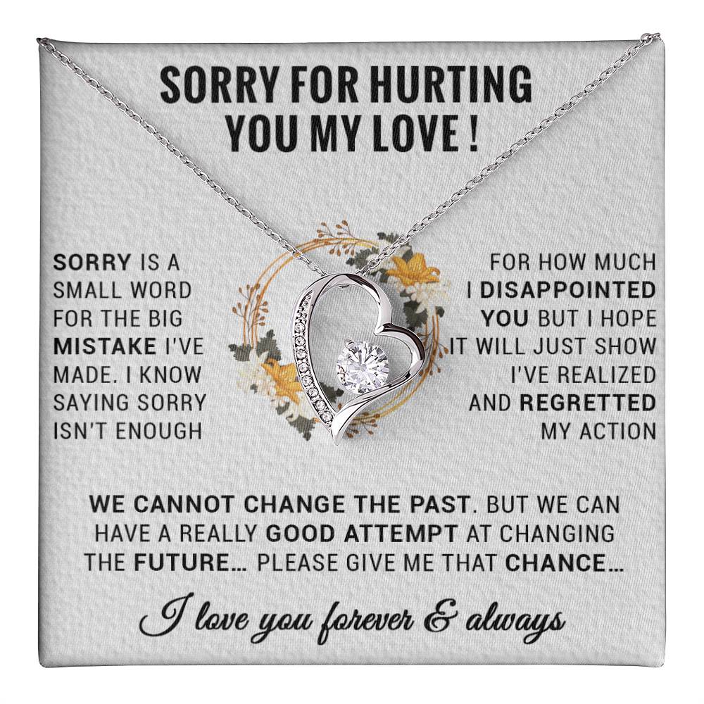 I'm Sorry Necklace Gifts, Apology Gifts For Her, Forgiveness Gift, Wife Gift 12_9