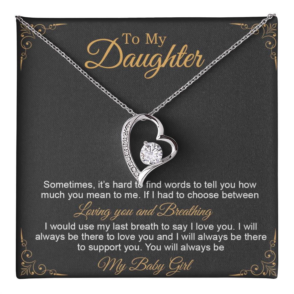 To My Daughter Necklace, Gift to My Daughter, Graduation Gift for Daughter