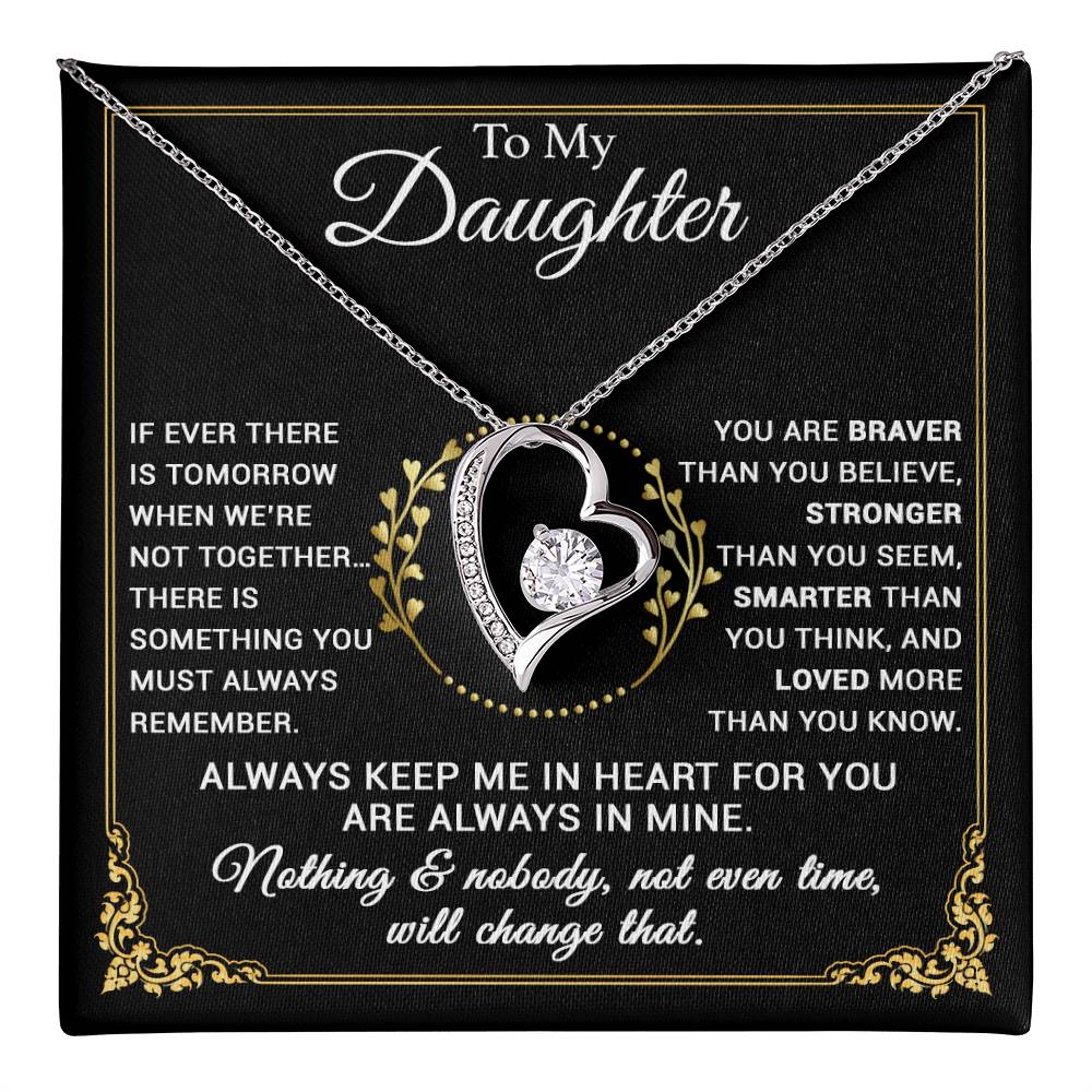 To My Daughter Necklace, Gift From Mom, Dad, Christmas Gift 4_11