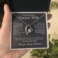 To My Beautiful Future Wife Necklace, Anniversary Birthday Christmas Gift for Her 9_11