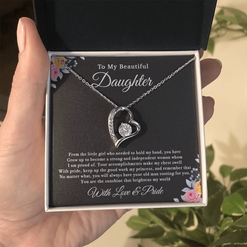 To My Daughter Necklace, Daughters Birthday, Unique, Grown Up Daughter