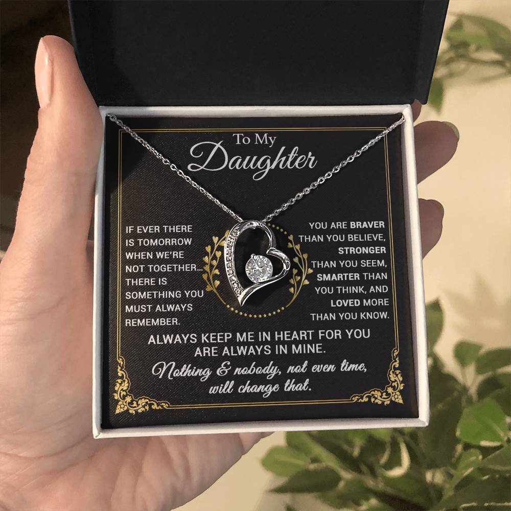 To My Daughter Necklace, Gift From Mom, Dad, Christmas Gift 4_11