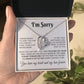 I'm Sorry Necklace Gifts, Apology Gifts For Her, Forgiveness Gift, Wife Gift 28_10