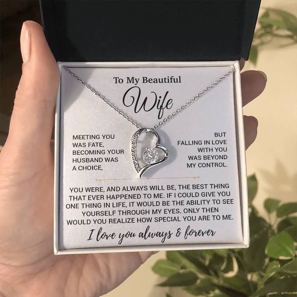To My Wife Necklace, Christmas Gifts For Women, Anniversary Gift For Wife 8_10