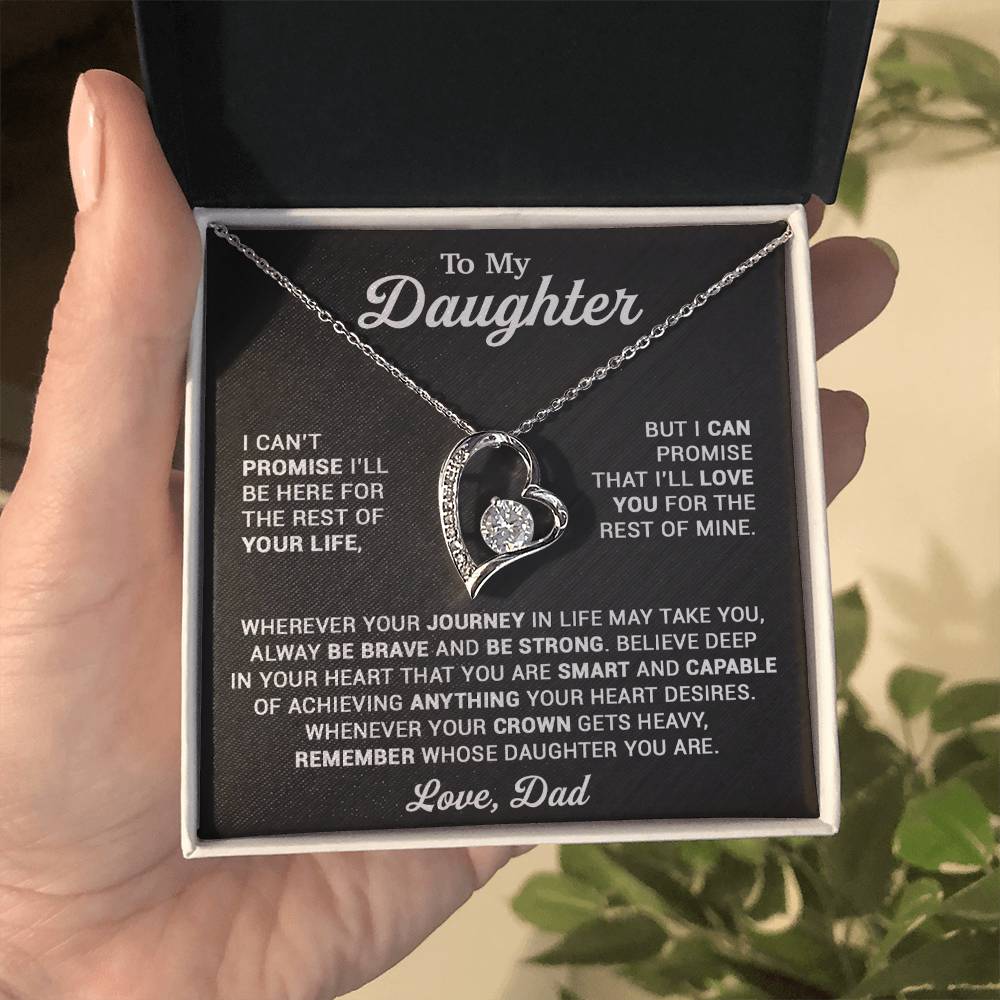 To My Daughter Necklace, Gift for Daughter from Dad, Daughter Father Necklace 12_4