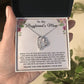 To My Boyfriend's Mom Necklace, For My Boyfriend's Mom, Birthday Gift