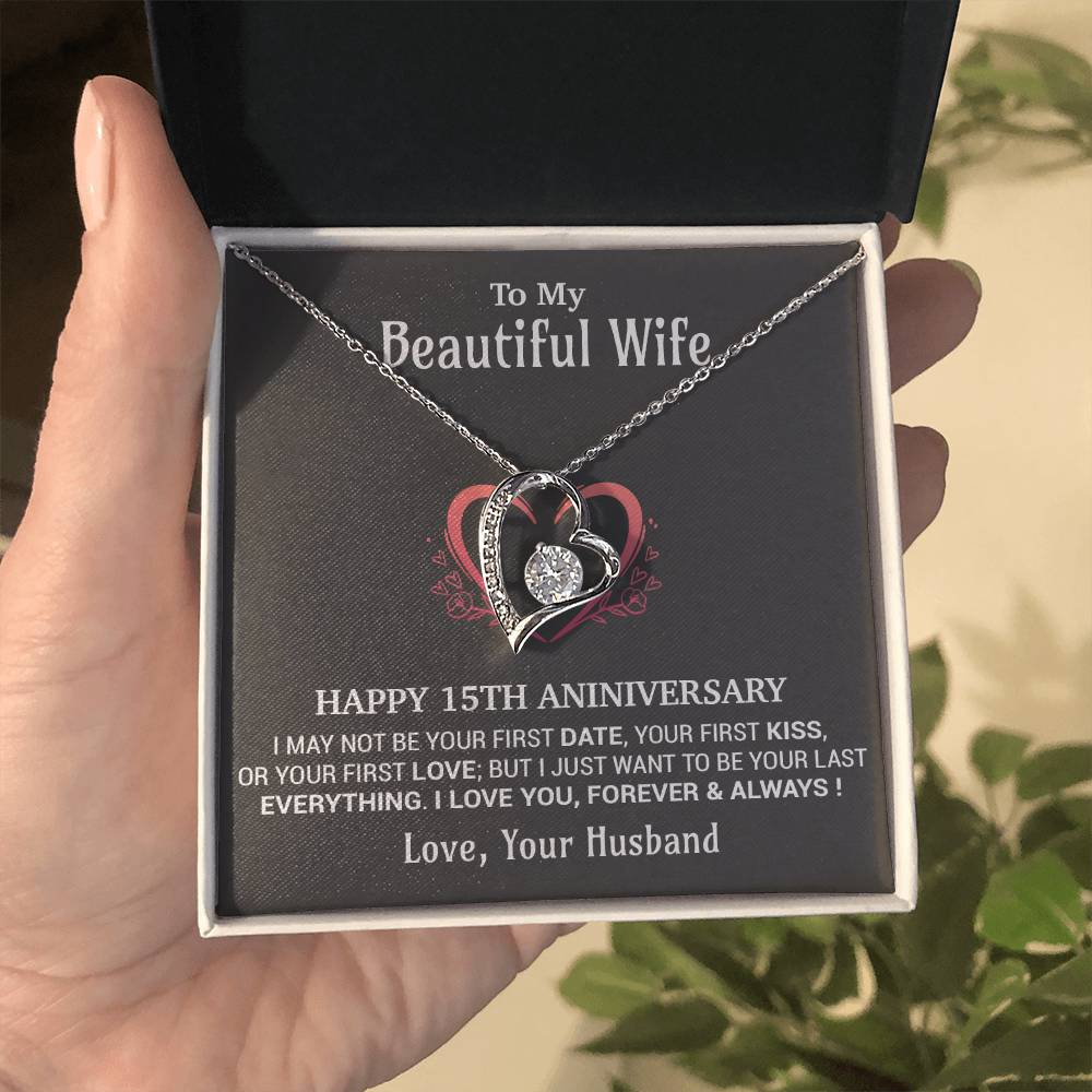 15th Anniversary Gift For Wife, 15 Year Anniversary Gifts, 15th Wedding Anniversary Gift Ideas_Blue 25_10