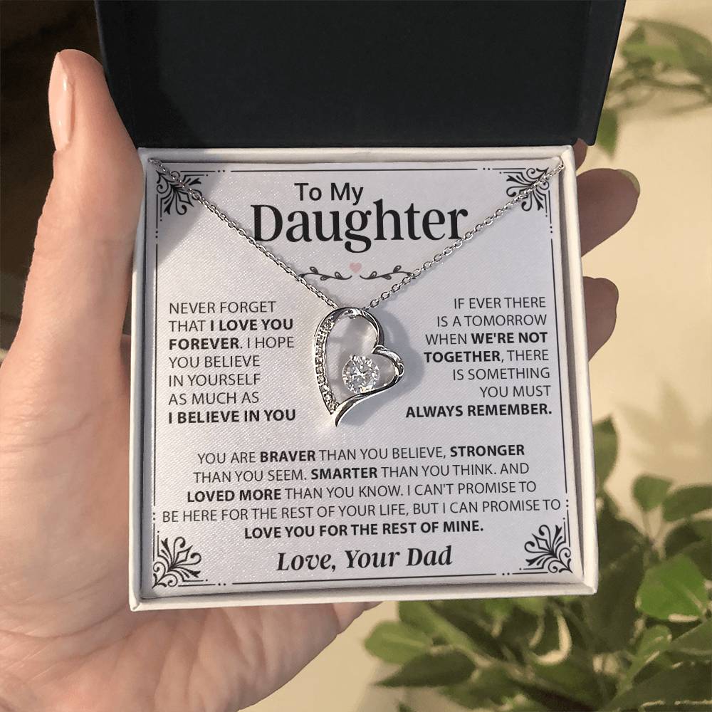 To My Daughter Necklace Gift for Daughter from Dad,Daughter Father Necklace 3_12