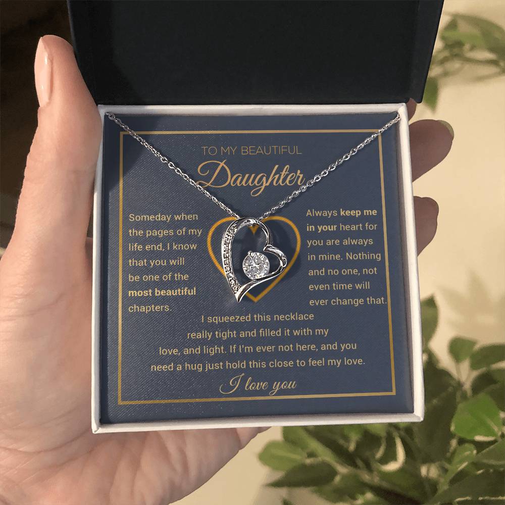 To My Daughter Necklace, Daughter Gift from Dad, Mom,Christmas Gift 13_11