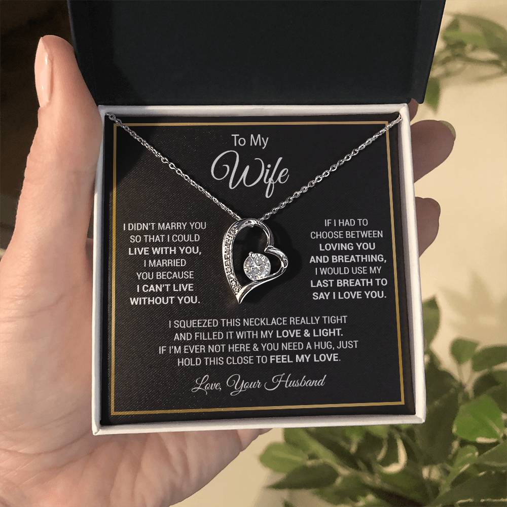 To My Wife Necklace, Anniversary Gift For Wife, Wife Birthday Gift, Gift For Wife, Romantic Gift 17_1
